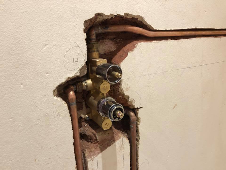 New bathroom installed