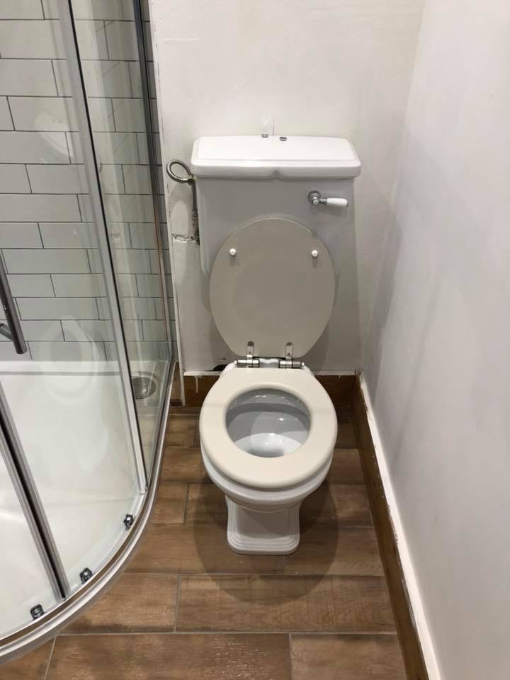 New bathroom installed
